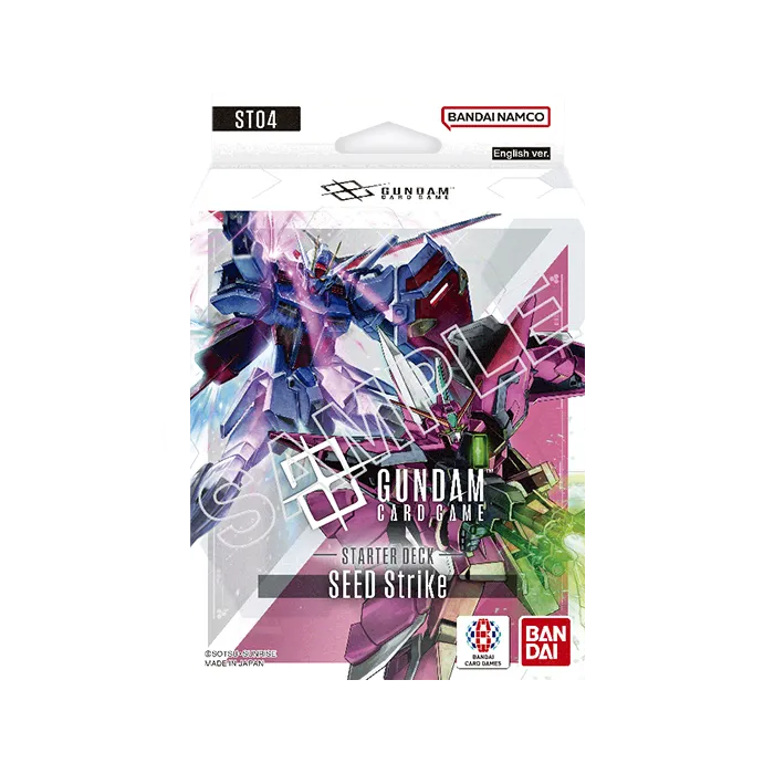 Gundam Card Game - Starter Deck: SEED Strike (ST04) *Sealed*