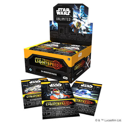 Star Wars Unlimited - Jump to Lightspeed Booster Box *Sealed*