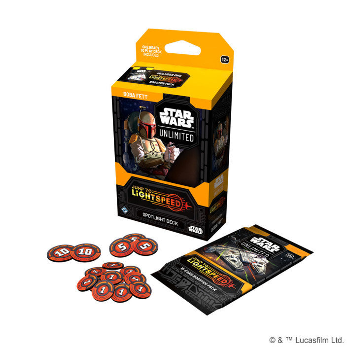 Star Wars Unlimited - Jump to Lightspeed Spotlight Decks *Sealed*
