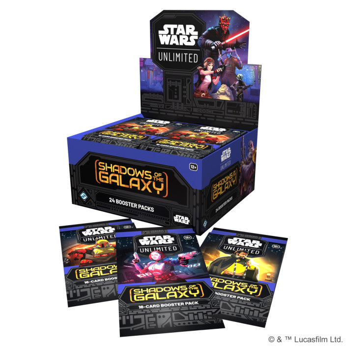 Star Wars Unlimited - Shadows of the Galaxy Booster Box *Sealed*