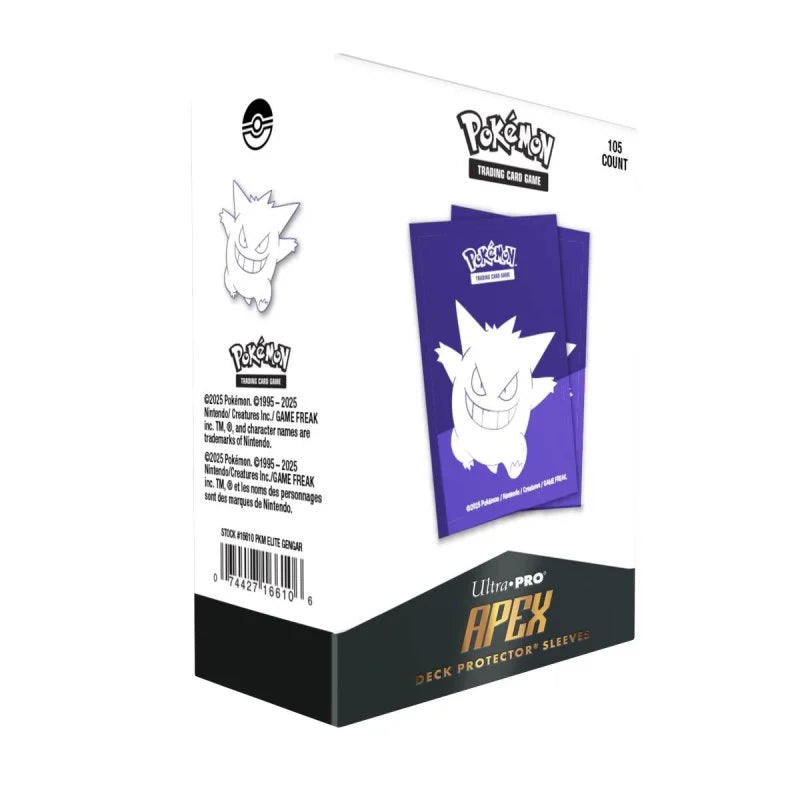 Ultra Pro - Pokemon APEX Deck Protector Sleeves: Gengar (Standard Sized)