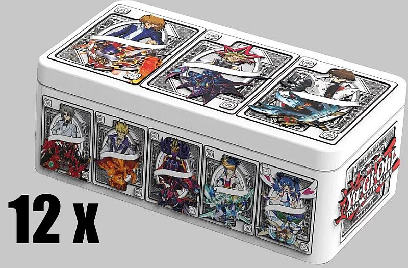 Yugioh! Boxed Sets & Tins: 2025 Mega Pack Tin CASE *Sealed* (PRE-ORDER, SHIPS 4TH SEPT)