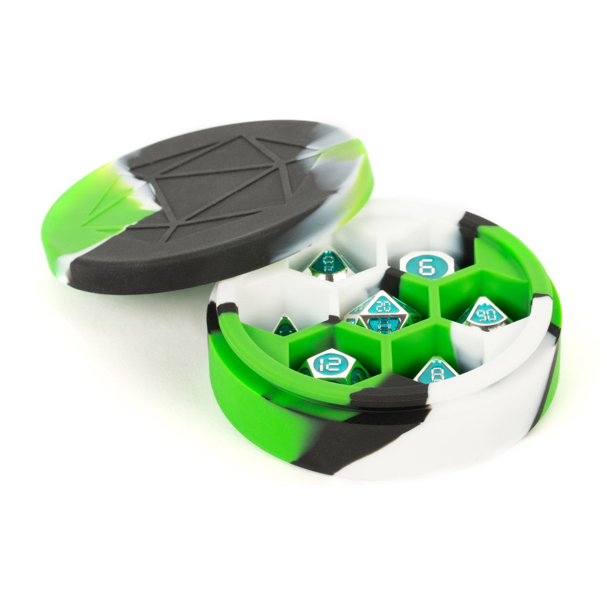MDG Silicone Round Dice Case