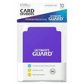 Ultimate Guard Card Dividers - Purple (10PC)