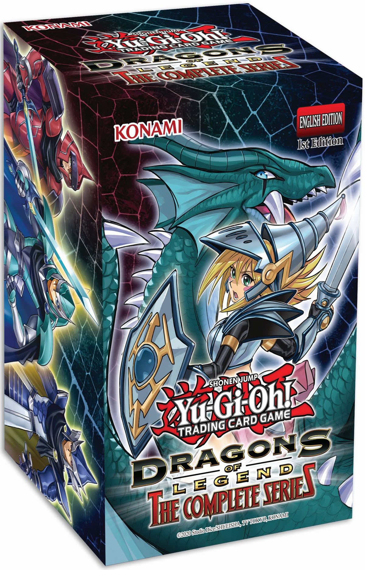 Yugioh! Boxed Sets & Tins: Dragons of Legend: The Complete Series *Sealed* (Slightly Damaged Stock)
