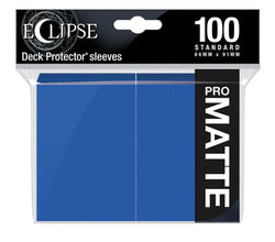 Ultra Pro - Eclipse Matte Deck Protector Sleeves - Pacific Blue (100 PC) (Standard Sized)