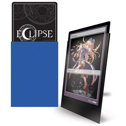 Ultra Pro - Eclipse Matte Small Deck Protector Sleeves - Pacific Blue