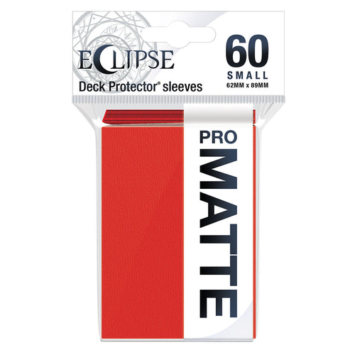Ultra Pro - Eclipse Matte Small Deck Protector Sleeves - Apple Red