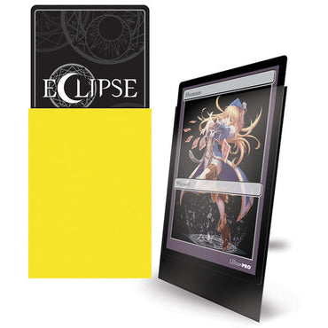 Ultra Pro - Eclipse Matte Small Deck Protector Sleeves - Lemon Yellow