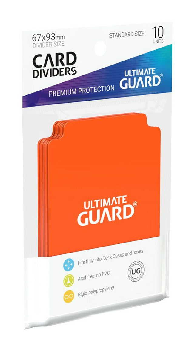 Ultimate Guard Card Dividers - Orange (10PC)