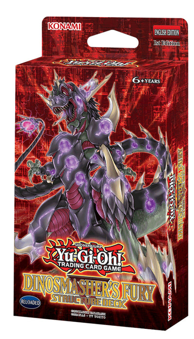 Yugioh! Structure Deck: Dinosmasher's Fury *Sealed* - Unlimited Edition