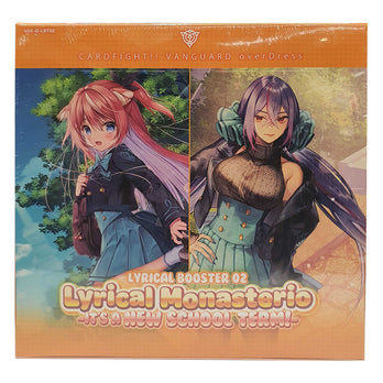 CardFight Vanguard TCG: Lyrical Monasterio It's a New School Term! D-LBT02 Booster Box (16 Packs) *Sealed*
