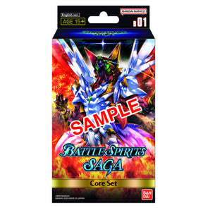 Battle Spirits Saga Set 01 - Dawn of History (C01) Core Set *Sealed*