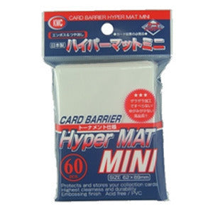 KMC Hyper MAT Sleeves - Mini Clear (Yu-Gi-Oh Sized)