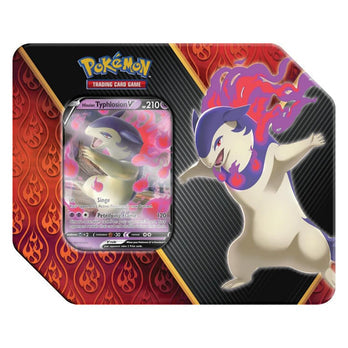 Pokemon TCG Divergent Powers Tin: Hisuian Typhlosion V *Sealed*