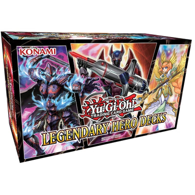Yugioh! Boxed Sets & Tins: Legendary HERO Decks *Sealed*