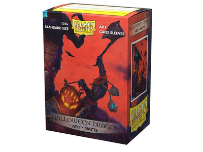 Dragonshield Sleeves - Halloween Dragon Art Sleeves (Standard Size 100 Pack)