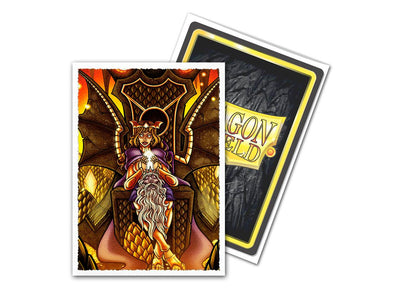 Dragonshield Sleeves - Queen Athromark 3 Matte Art Sleeves (Standard Size 100 Pack)