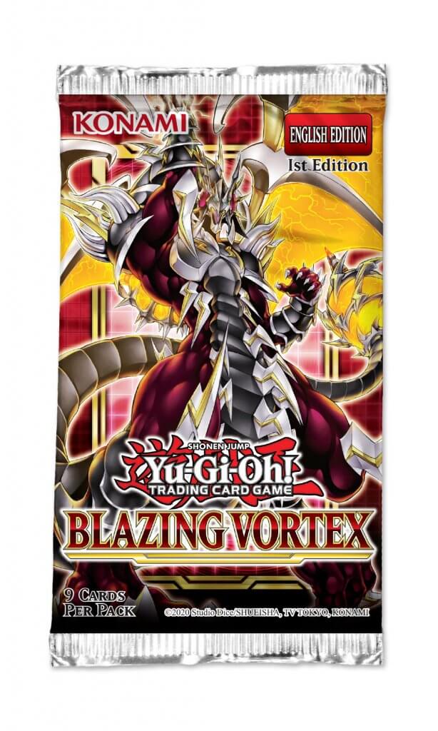 Yugioh! Booster Packs: Blazing Vortex *Sealed*