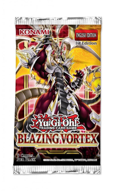 Yugioh! Booster Packs: Blazing Vortex *Sealed*