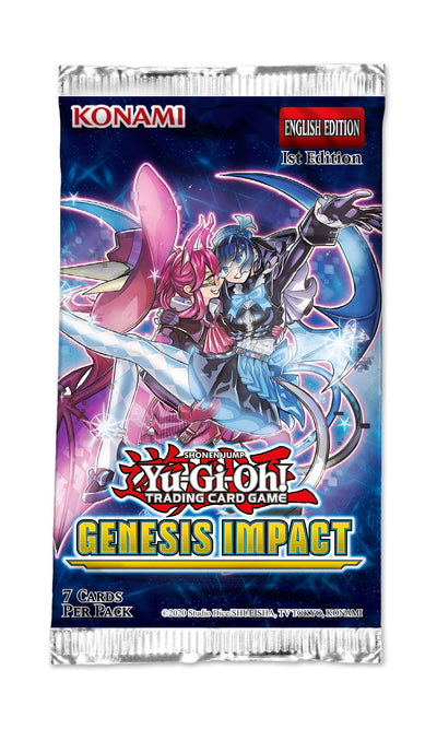 Yugioh! Booster Packs: Genesis Impact *Sealed*