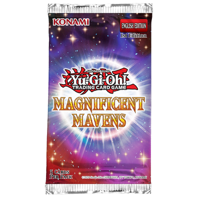 Yugioh! Booster Packs: Magnificent Mavens (SINGLE PACK) *Sealed*