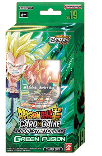 Dragon Ball Super Card Game: Starter Deck - Green Fusion (SD19) *Sealed*