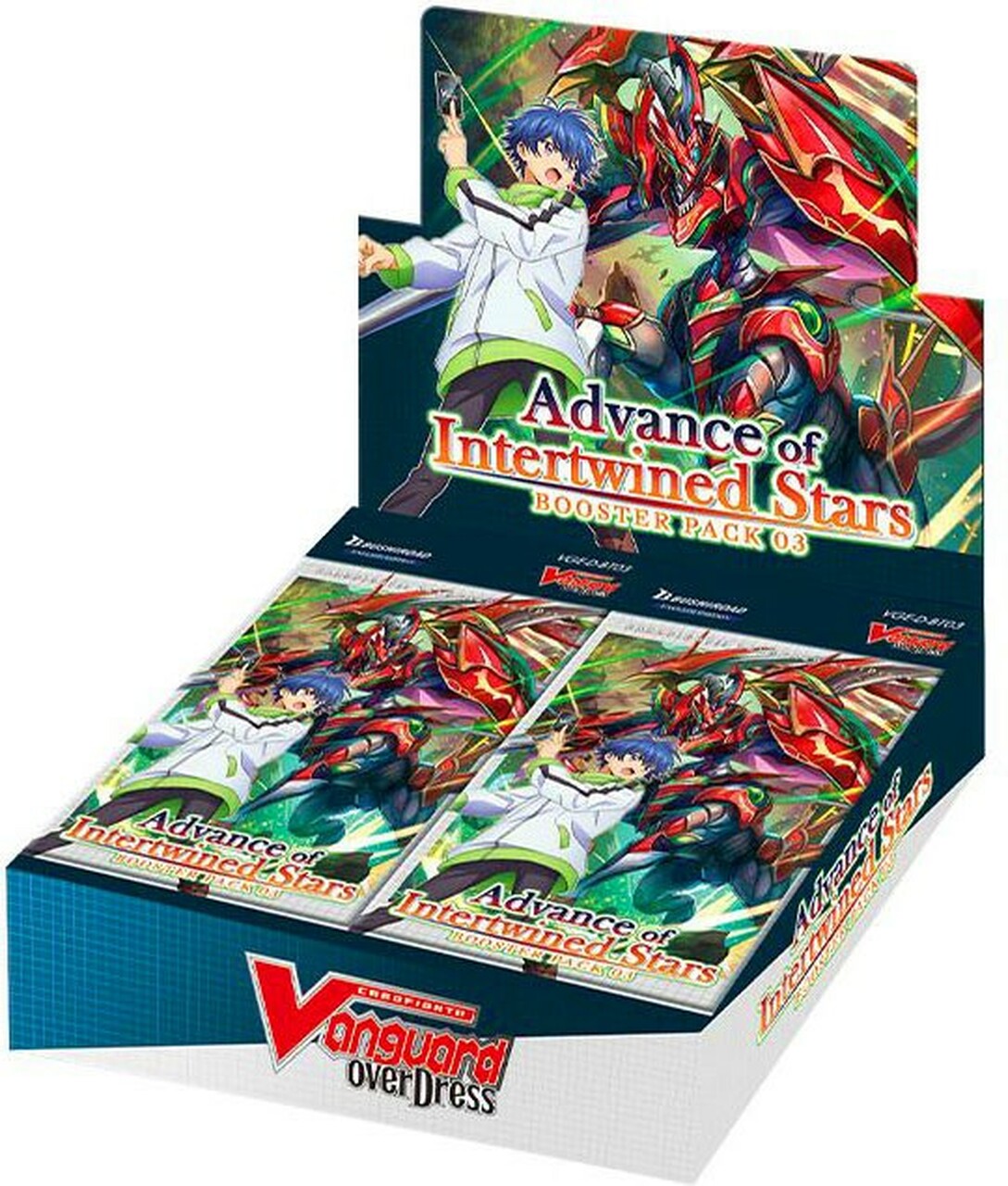 CardFight Vanguard TCG: Advance Of Intertwined Stars Booster Box (16 Packs) *Sealed*