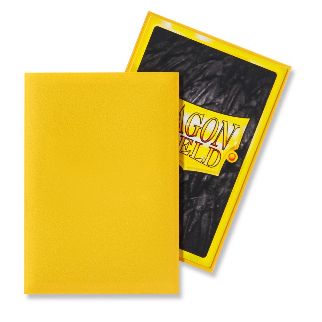 Dragonshield Sleeves - Matte Yellow