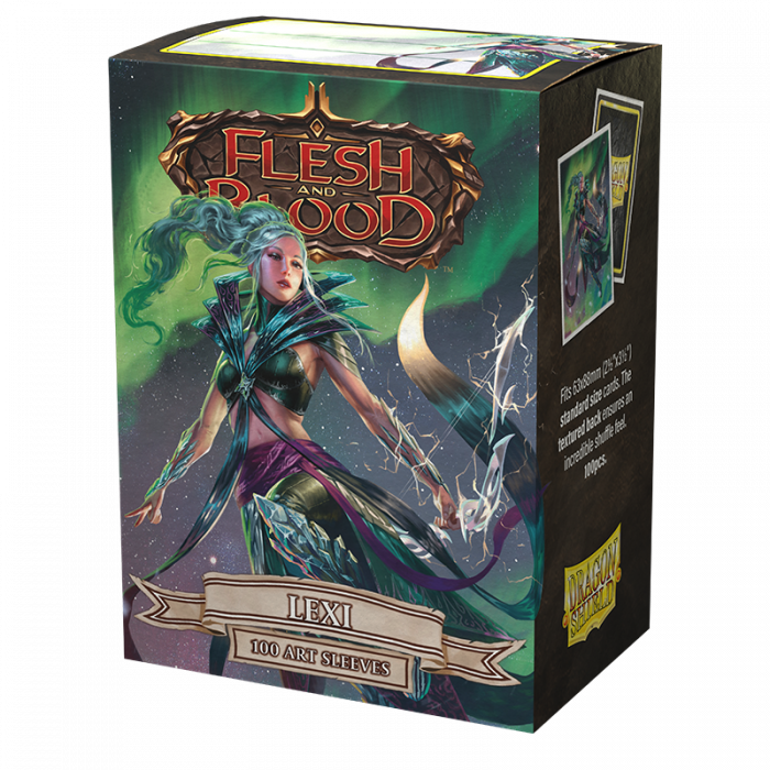 Dragonshield Sleeves - Flesh and Blood: Lexi Matte Art Sleeves (Standard Size 100 Pack)