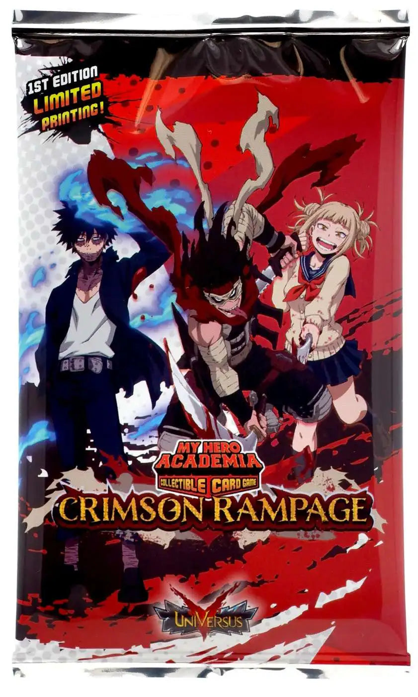 My Hero Academia CCG - Series 2 Crimson Rage Booster Pack *Sealed*