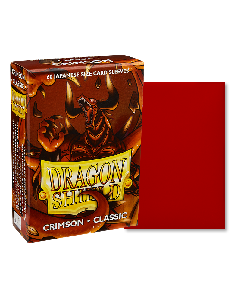 Dragonshield Sleeves - Classic Crimson