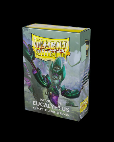 Dragonshield Sleeves - DUAL Eucalyptus Matte (Japanese Size)