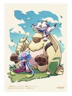 Digimon Card Game Official Sleeves ver 2022 - Jellymon, Gammamon & Angoramon