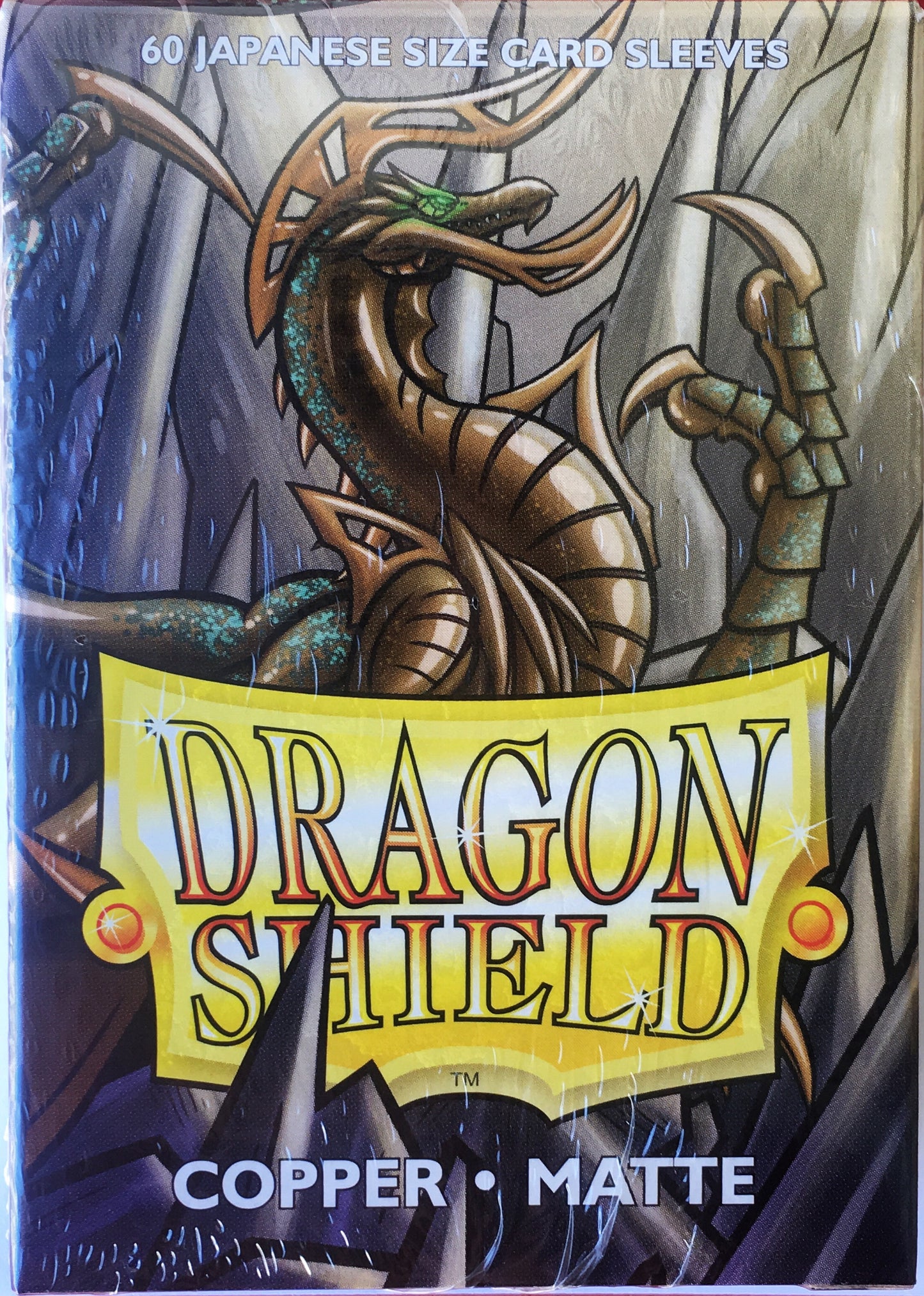 Dragonshield Sleeves - Matte Copper