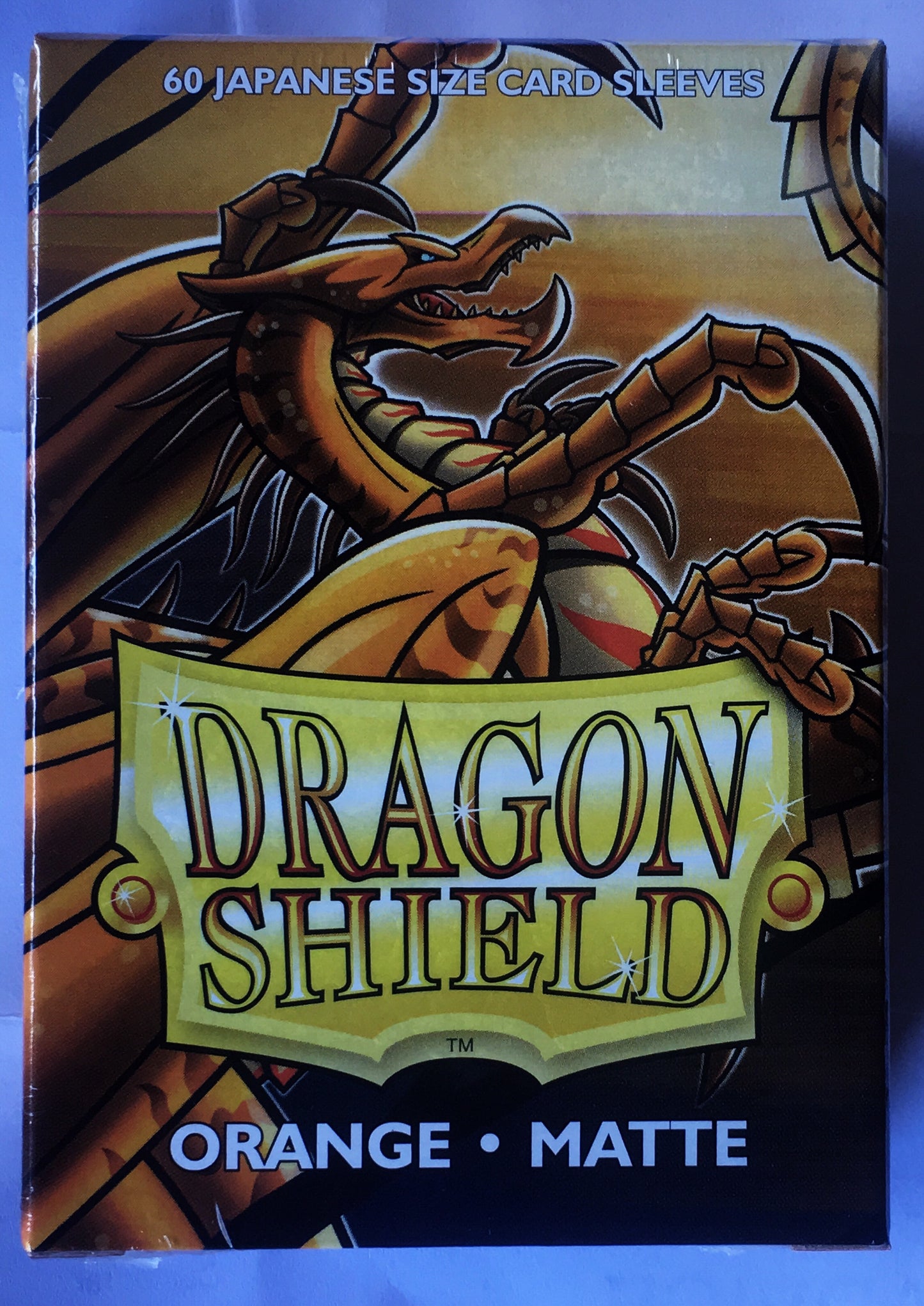 Dragonshield Sleeves - Matte Orange