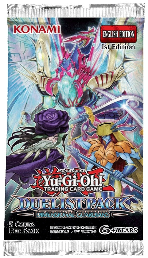Yugioh! Booster Packs: Duelist Pack: Dimensional Guardians *Sealed*