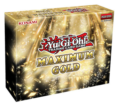 Yugioh! Boxed Sets & Tins: Maximum Gold *Sealed*