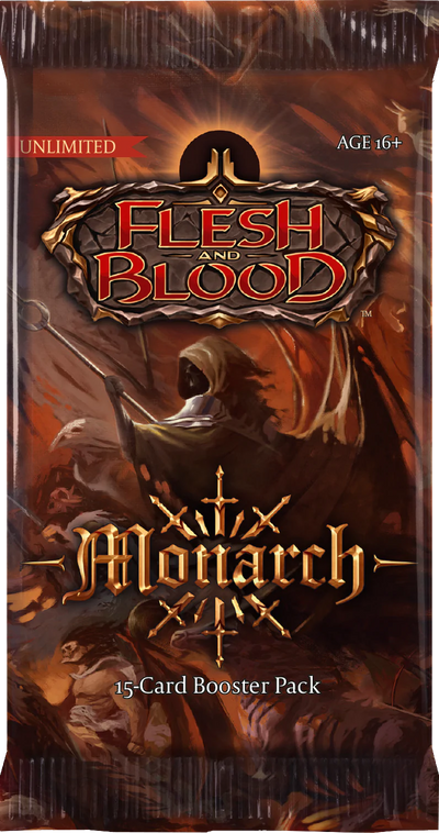 Flesh and Blood TCG: Monarch Unlimited Booster Pack *Sealed*