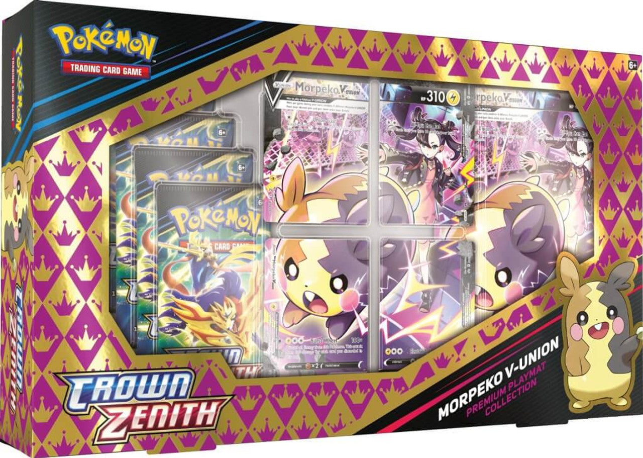 Pokemon TCG: Crown Zenith Morpeko V-Union Box *Sealed*