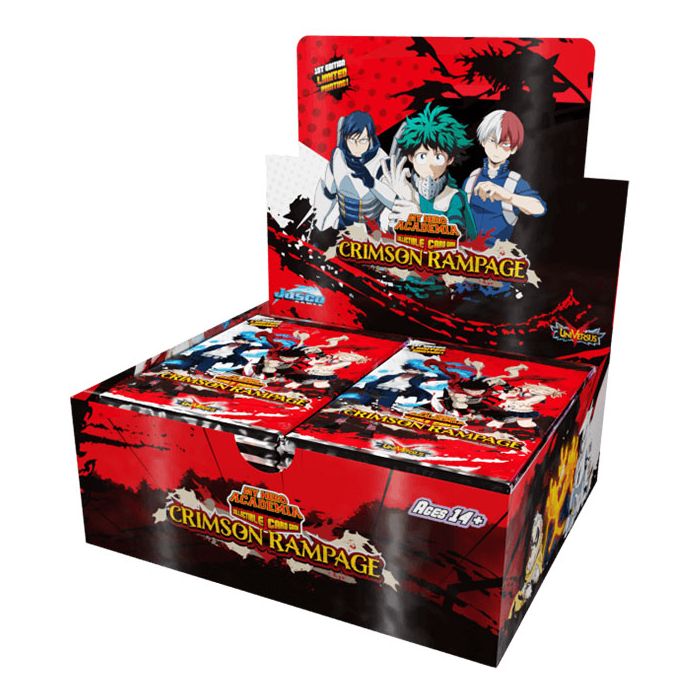 My Hero Academia CCG - Series 2 Crimson Rage Booster Box *Sealed*