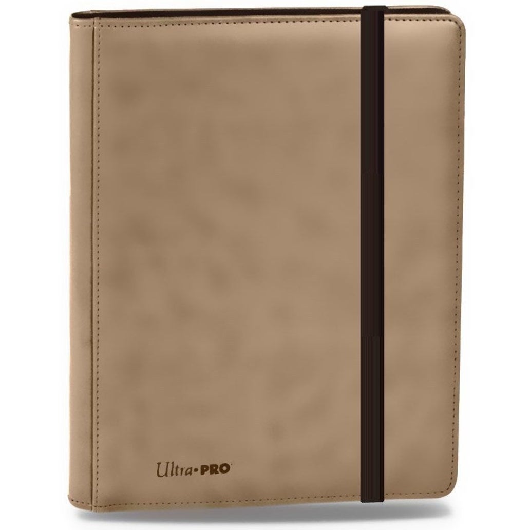 Ultra Pro - 9 Pocket PRO Binder: Premium Beige in White