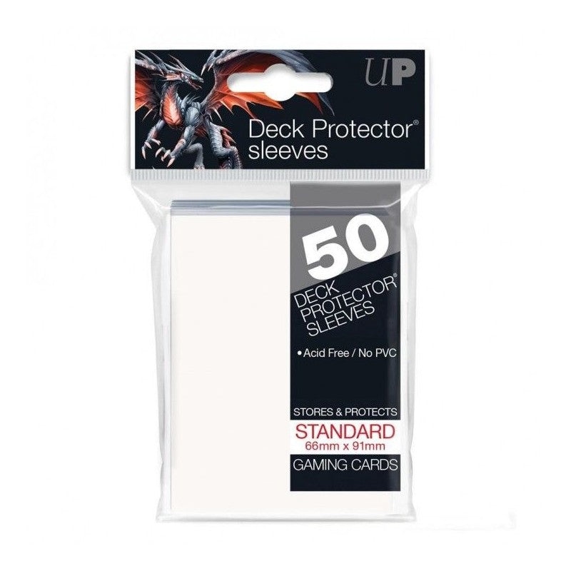 Ultra Pro - Matte Sleeves - White (50 pc) (Standard Sized)