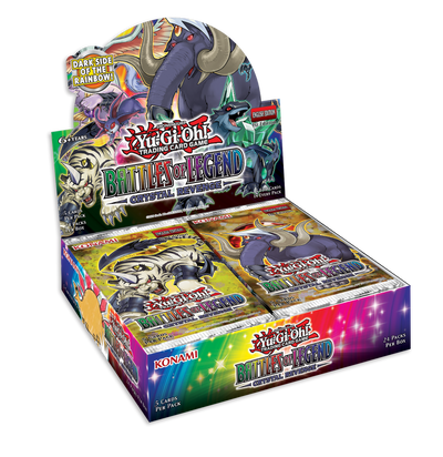 Yugioh! Booster Boxes: Battles of Legend: Crystal Revenge *Sealed*