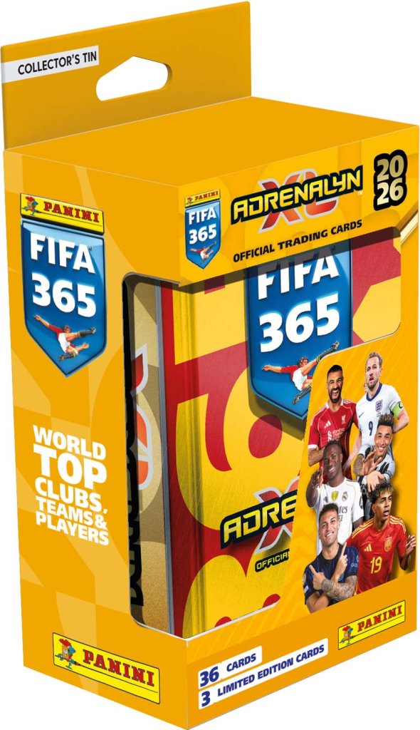 2026 Panini FIFA 365 Adrenalyn XL Classic Tin