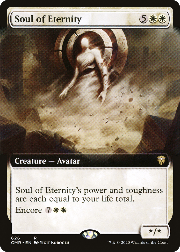 Soul of Eternity (Extended Art) (CMR-626) - Commander Legends: (Extended Art)