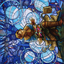 Raff, Weatherlight Stalwart // Raff, Weatherlight Stalwart (ADMU-076) - Dominaria United Art Series (Borderless)