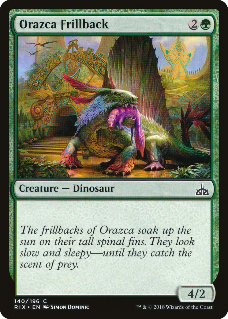Orazca Frillback (RIX-140) - Rivals of Ixalan Foil