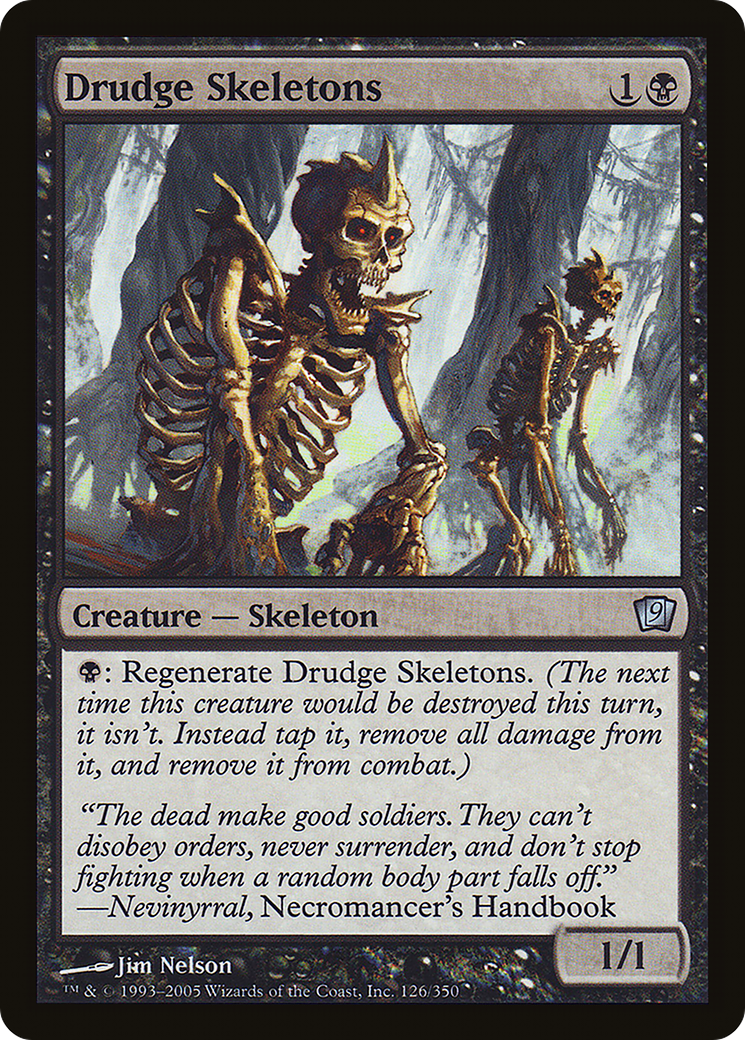 Drudge Skeletons (9ED-126) - 9th Edition Foil