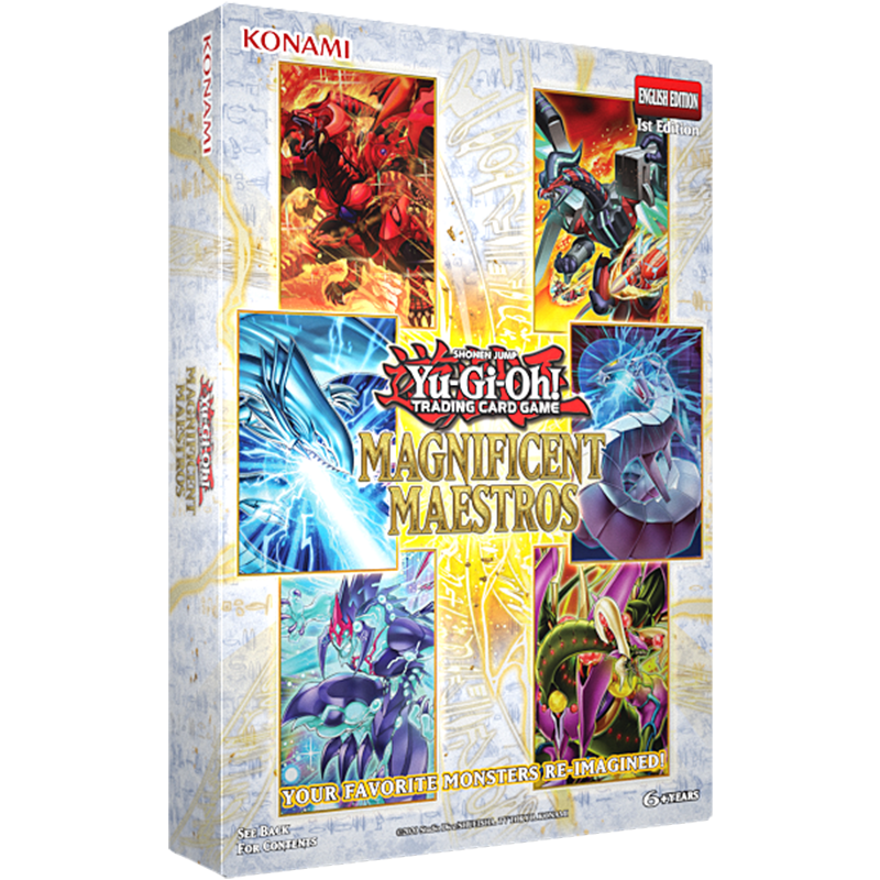 Yugioh! Boxed Sets & Tins: Magnificent Maestros (PRE-ORDER, SHIPS NOV 12TH)
